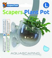 Superfish - Aquascaping - Scaper toebehoren - Scapers Plant Pot - Maat L: ca 6 cm