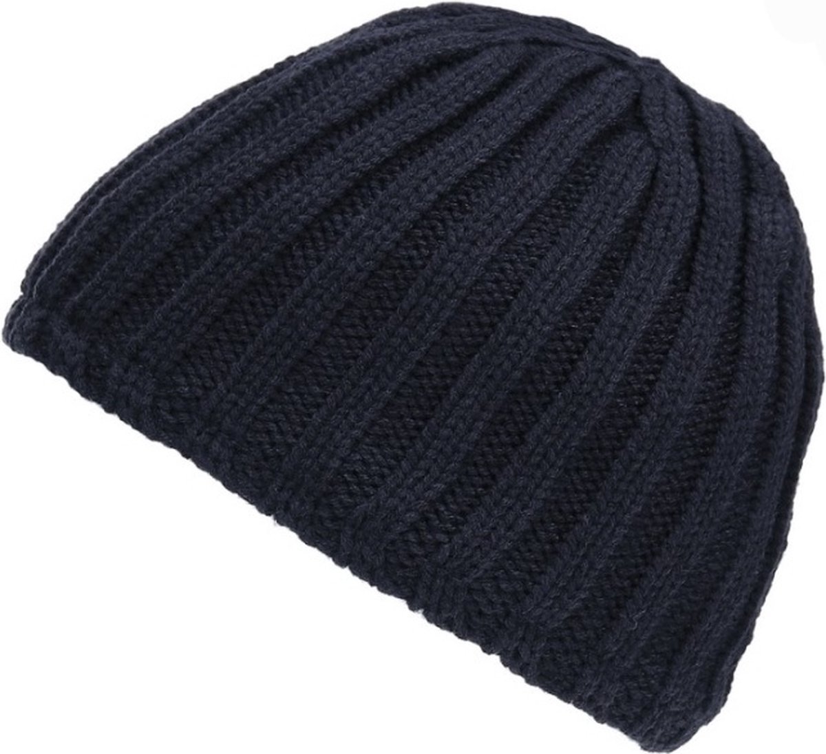 Beanie heavy knit - muts - Blauw