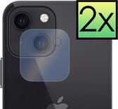 Screenprotector Geschikt voor iPhone 13 Camera Screenprotector Gehard Glas - Screenprotector Geschikt voor iPhone 13 Screenprotector Camera Tempered Glass - 2x