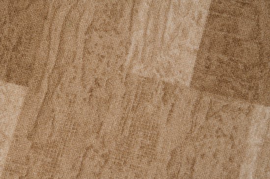 Tapiso Tapis en caoutchouc anti-dérapant en caoutchouc Tapis de sol Beige Taille de tapis - 80x1450