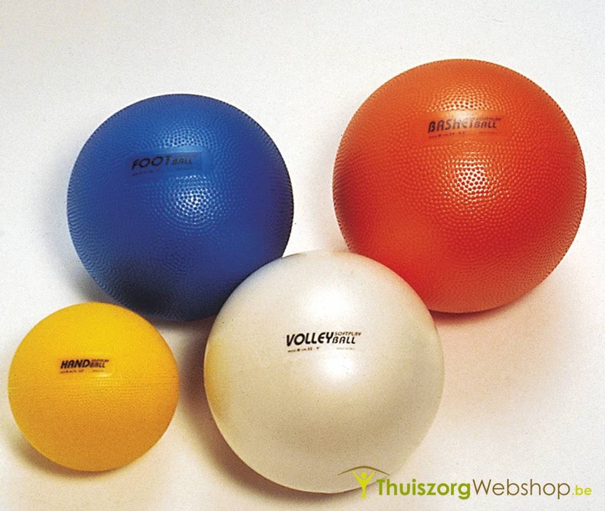 Lichtgewichtbal Softplay- basketbal 350 g, 24 cm, oranje
