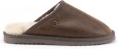 Warmbat Classic Unisex Sloffen - Choco - Maat 43