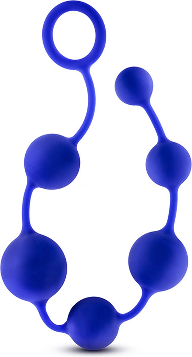 Goedkoopste Blush Anale kralen PERFORMANCE SILICONE INDIGO Blauw