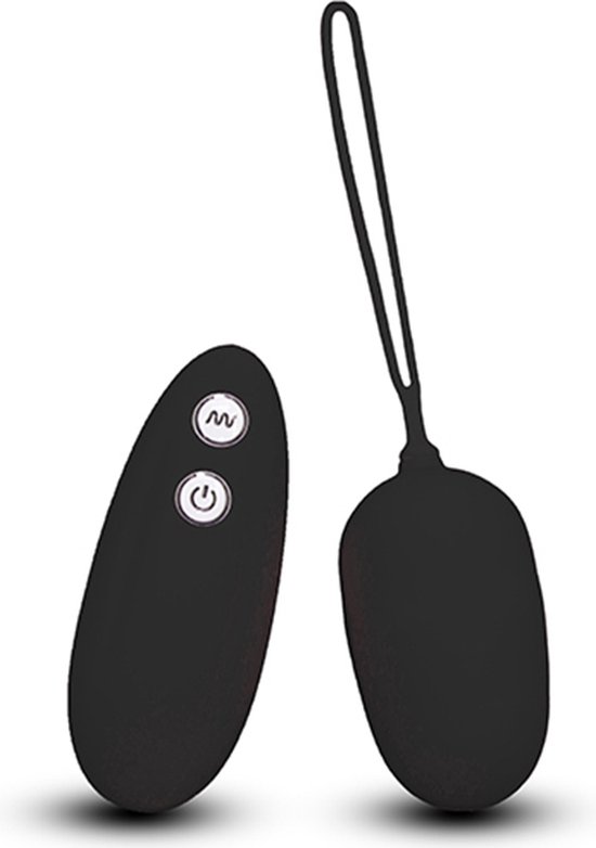 Seven Creations - Remote control Vibrating Egg - Eggs / Bullets Zwart