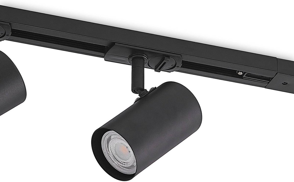 Moderne spot zwart voor railsysteem 1-fase 9W 2700K-6000K - Magnetic Gert
