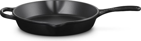 Le Creuset Hoge Ronde Skillet Mat Zwart 26cm