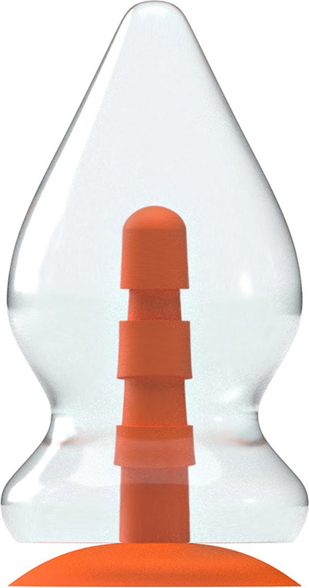 Goedkoopste Dinoo - Primal Desires Extra Grote Dildo Met Zuignap Pachy - Transparant