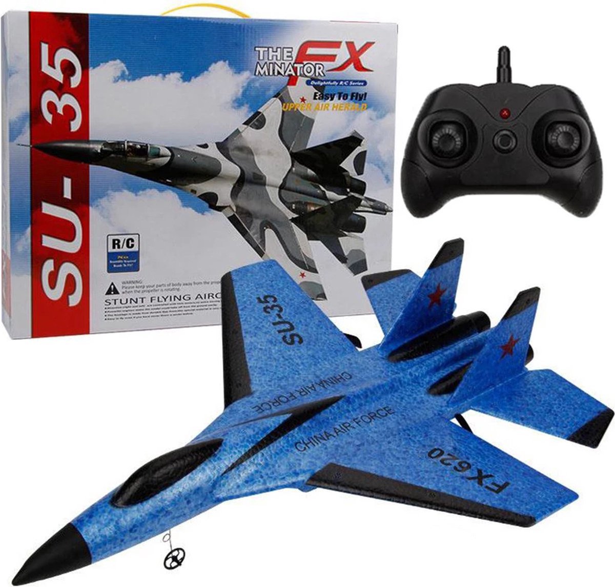 FX-620 - RC vliegtuig - Afstandsbediening - Straaljager - TIKTOK - Drones  -... | bol.com