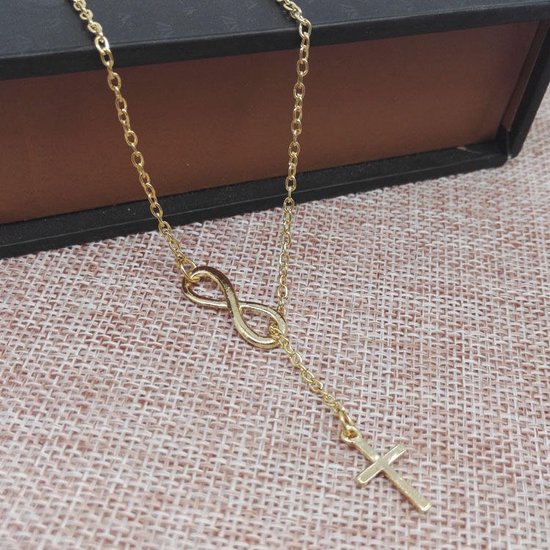 GinoMay Eindeloze Liefde Infinity Ketting voor Vrouw Moeder 925