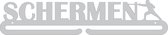 Schermen Medaillehanger - RVS - (35cm breed) - Nederlands product - incl. cadeauverpakking - sportcadeau - topkado - medalhanger - medailles - vechtsport - verdedigingssport – muurdecoratie