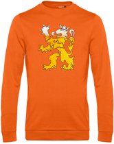 Sweater Holland Leeuw Bier | Oranje Shirt | Koningsdag Kleding | Oranje | maat S