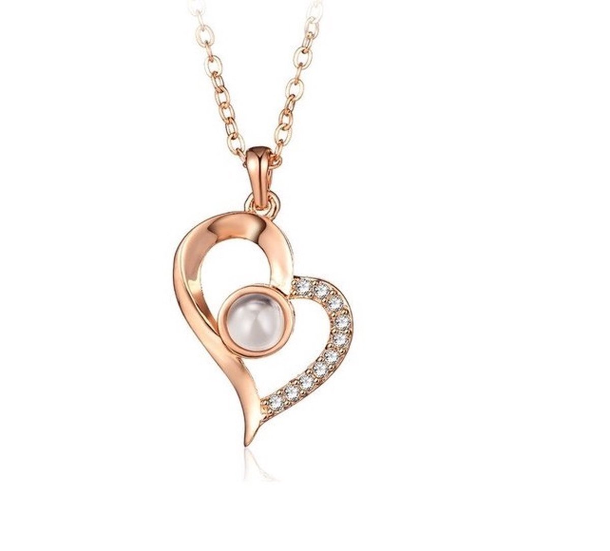 Keramiek ketting handgemaakt- uniek- romantica main image 0