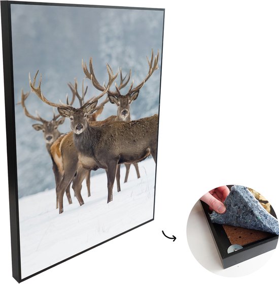 Eigen foto op akoestisch schilderij op maat gemaakt