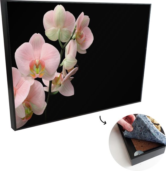 murando Akoestisch Schilderij Bloemen 120x80 cm foto met akoestisch schuim Wandafbeelding Afdrukken op Vlies Canvas Wandfoto Kunstdruk Paneel Geluidsisolatie Geluidsabsorptie b A 0862 b a