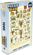 Puzzel Kreeft - Dieren - Zeedieren - Vintage - Adolphe Millot - Legpuzzel - Puzzel 1000 stukjes volwassenen