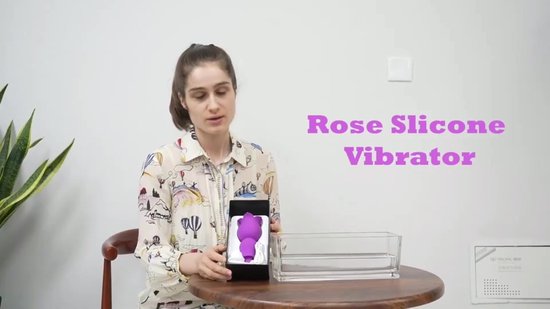 Qarano Night Rose - Vibromasseur à pression d'air - Vibromasseur à aspiration - Vibromasseur à lécher - Lèche et suce - 14 positions - Satisfyer - G-Spot Booster - Masseur - Sex Toy - Orgasme Intense