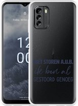 Nokia G60 Hoesje Niet Storen A.U.B. - Designed by Cazy
