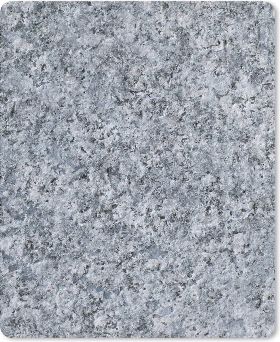 Muismat - Graniet - Steen - Patroon - Design - Grijs - Bureau onderlegger - 30x40 cm