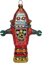 Robot kerstbal  - Jack Mensinga Kerstcollectie