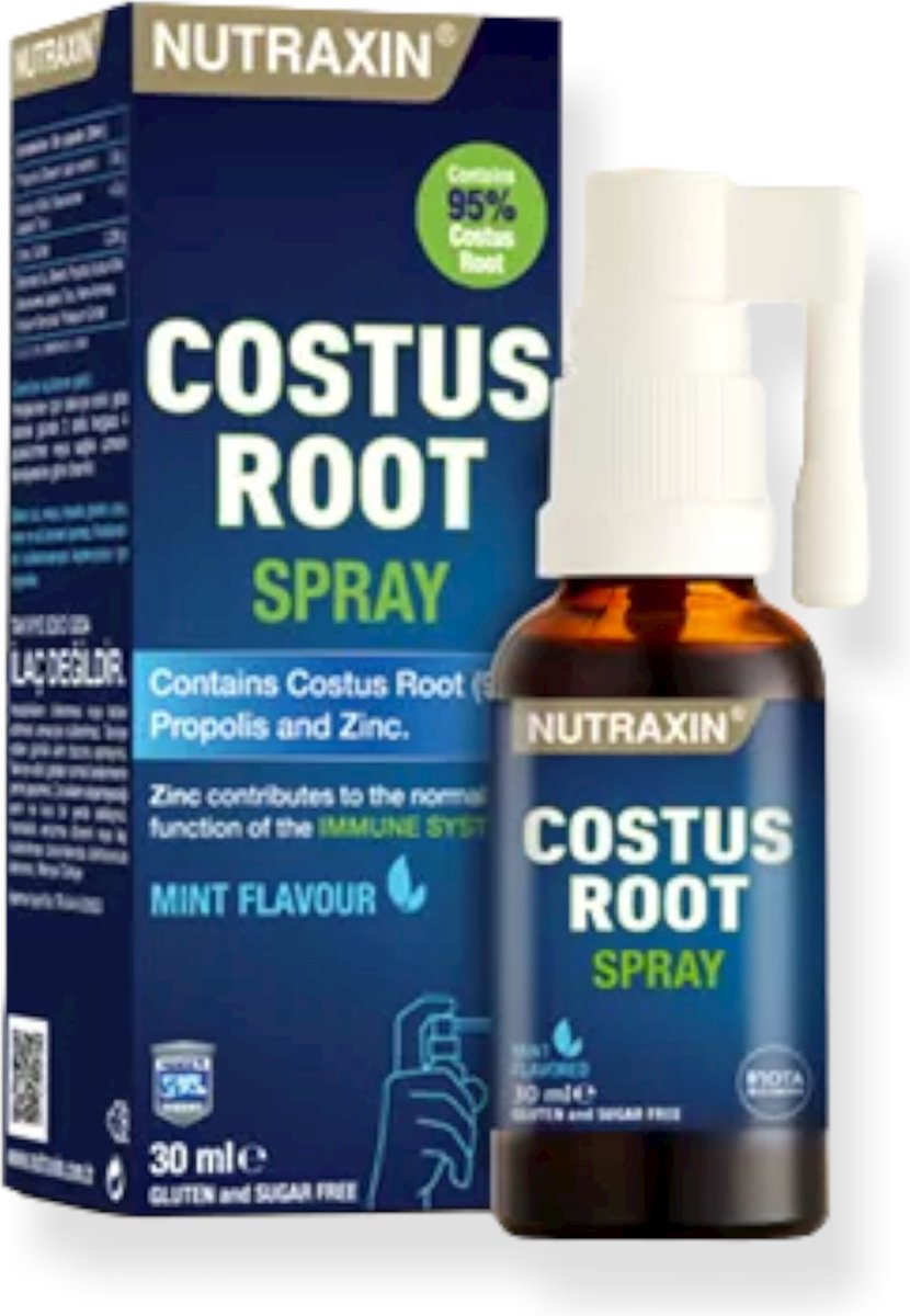 Goedkoopste Nutraxin - Costus Root (Kust-i Hindi) Spray 30 ml