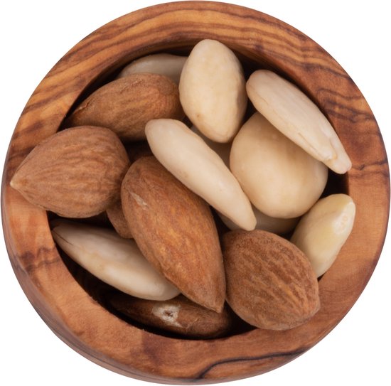 D.O.M. Olijfhouten Ontbijtschaal 16 Cm - Kom - Perfect Voor Een Gezonde Start Van De Dag