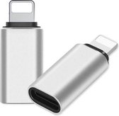 Bol.com OGS Apple Lightning naar USB-C 3.0 Female kabel iPad iPhone naar Android Zilver aanbieding