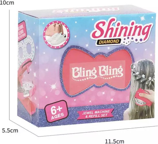 Blinger Glitter Blinger Hair gems Haar Glitters Blingers