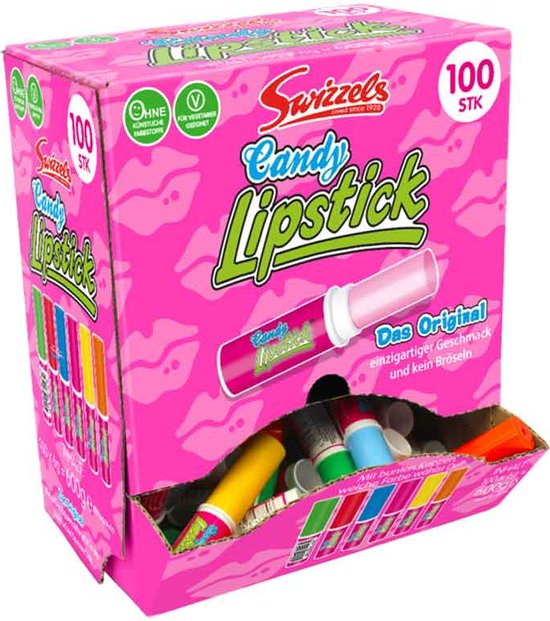 Swizzels Candy Lipstick 100 stuks