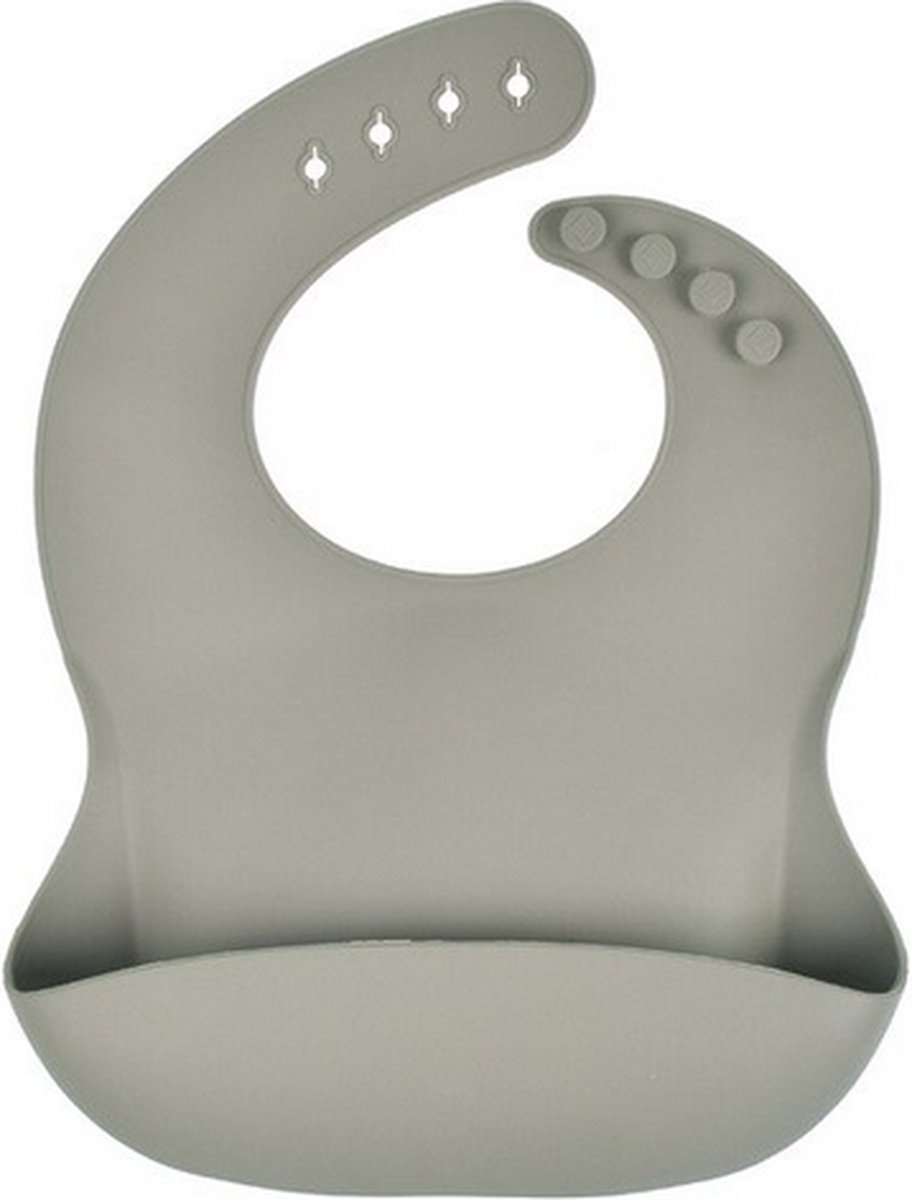 Goedkoopste Slab | Siliconen | Verstelbaar | Grijs/groen | 0-3 Jaar