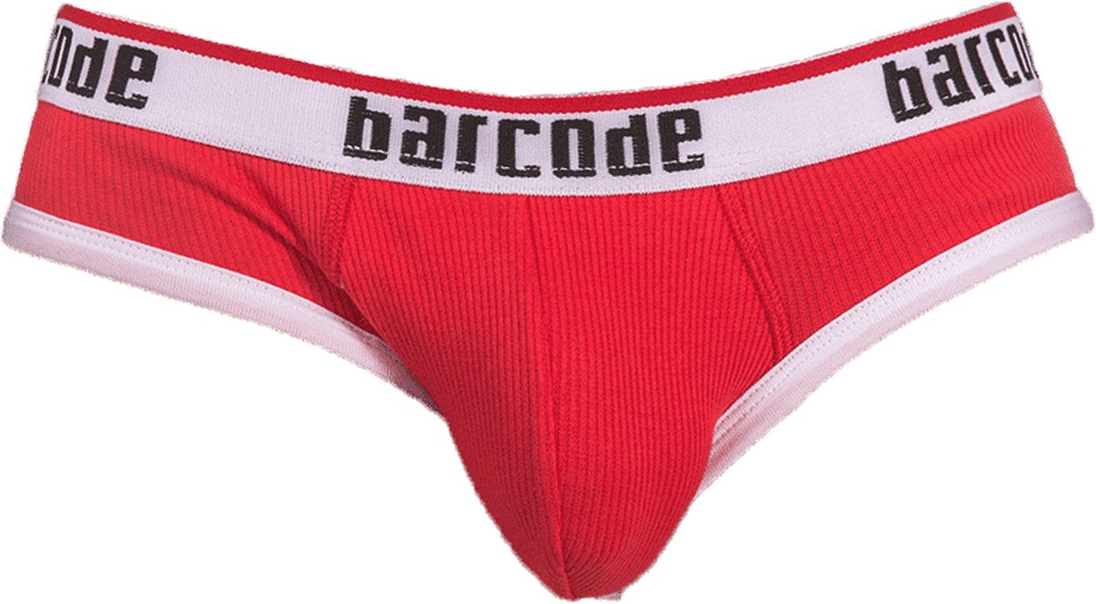 Barcode Berlin Maxime Backless Brief Red - MAAT M - Heren Ondergoeds (erotisch) - Slip voor Mans (erotisch) - Mannen Mannen Slip