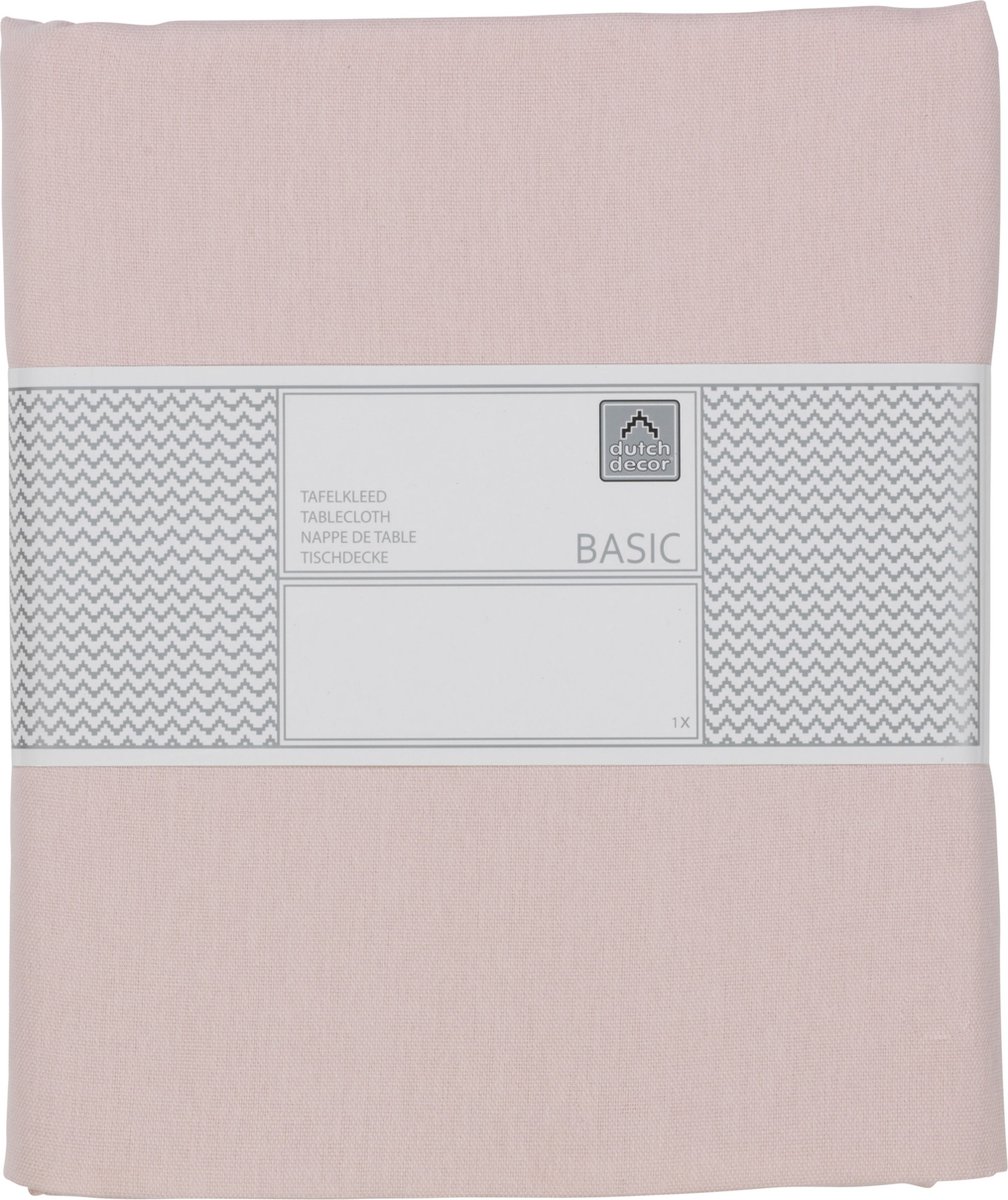 GENT - Tafelkleed 150x250 cm - M - roze - katoen