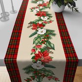 Chemin de table - Table de Noel - Noel - Joyeux Noel - Noël - Table de Noël - nappe de noel - chemins de table textile - nappe - 150x45 cm