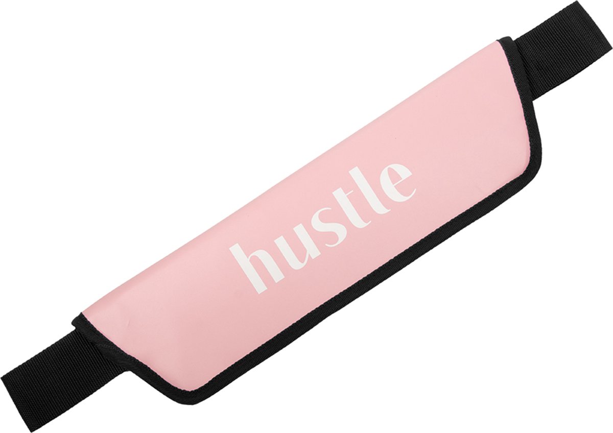 hustle - Hip Thrust Belt - Weight belt – Gewicht riem – Voor Fitness en Crossfit - Roze - hustle
