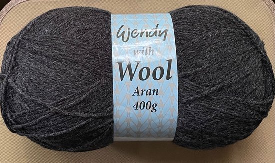 Wendy Con Lana Aran - Grafito (5521) - 400g - Wools Direct