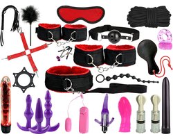 Sex Toys voor Koppels BDSM Bondage Set - Bondage-set bed boeien, seksspeelgoed voor paren, extreem stabiele BDSM bondageset