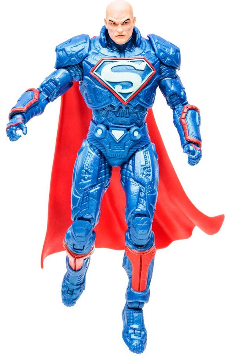 Figurine articulée DC Multiverse Lex Luthor en Power Suit (SDCC