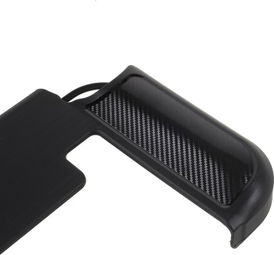 TPU Beschermhoes - Geschikt voor Nintendo Switch OLED - Carbon Zwart - Knaldeals.com