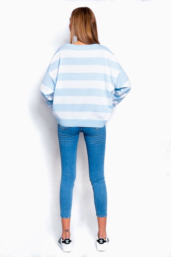 Sweatshirt 11 - blauw - Merkloos