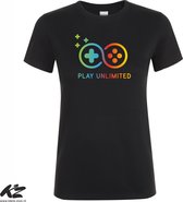 Klere-Zooi - Play Unlimited - Dames T-Shirt - 4XL