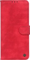GSMNed – iPhone 11 Pro – Bookcase flexible – Porte-cartes – Portefeuille iPhone – Rouge