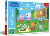 Trefl - Puzzles - "24 Maxi" - Fun in the grass / Peppa Pig