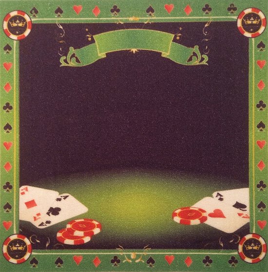 Afbeelding van het spel Ikado  Pokermat  60 x 60 cm