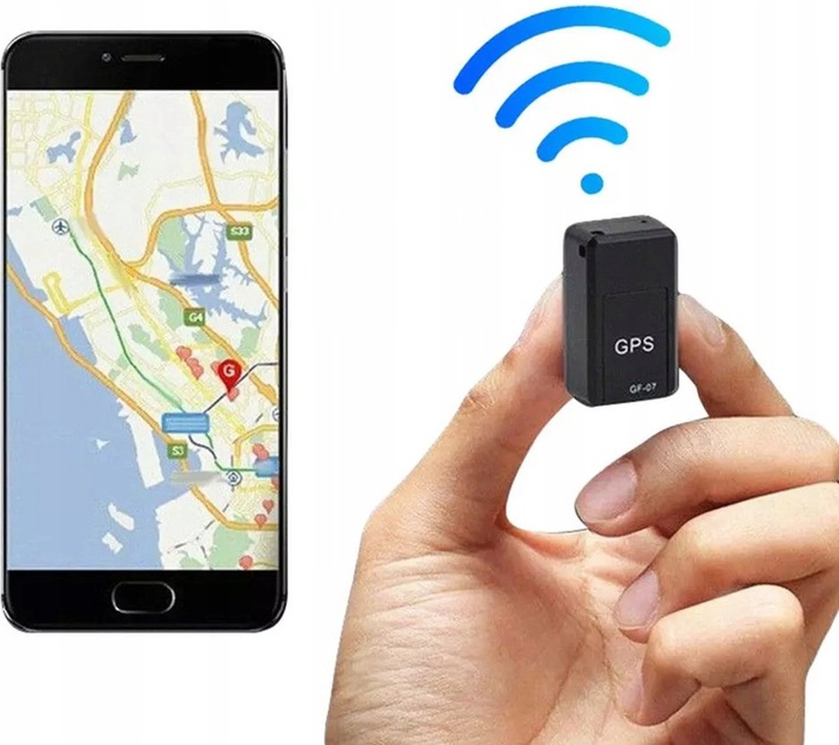 Mini GPS Tracker Compact Locatietracker Locator met