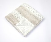 Fleece deken - fleece plaid - 150 x 200 - super zacht - 280 gsm - Sneeuw Luipaard - luxe