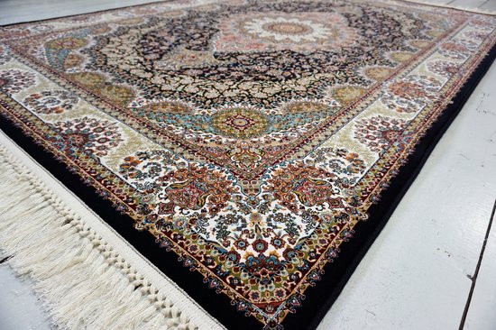 SusaStyle OUTLET- Perzisch vloerkleed - Arad Darkblue - 150cm x 225cm - Perzisch tapijt