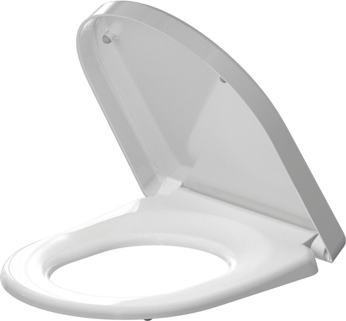 FugaFlow Prado closetzitting - Quickrelease en softclosing - Geschikt voor Duravit Starck 3 - Wit