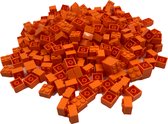 100 Bouwstenen 2x2 | Oranje | Compatibel met Lego Classic | Keuze uit vele kleuren | SmallBricks