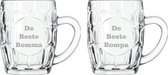 Chope à bière gravée - 55cl - The Best Bomma-The Best Bompa