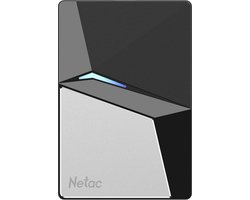 Netac Z7S 480GB External SSD – USB-C / USB 3.2 – Black