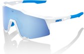 100% Speedcraft - Movistar Team White - HiPER Blue Multilayer Mirror Lens - WHITE -